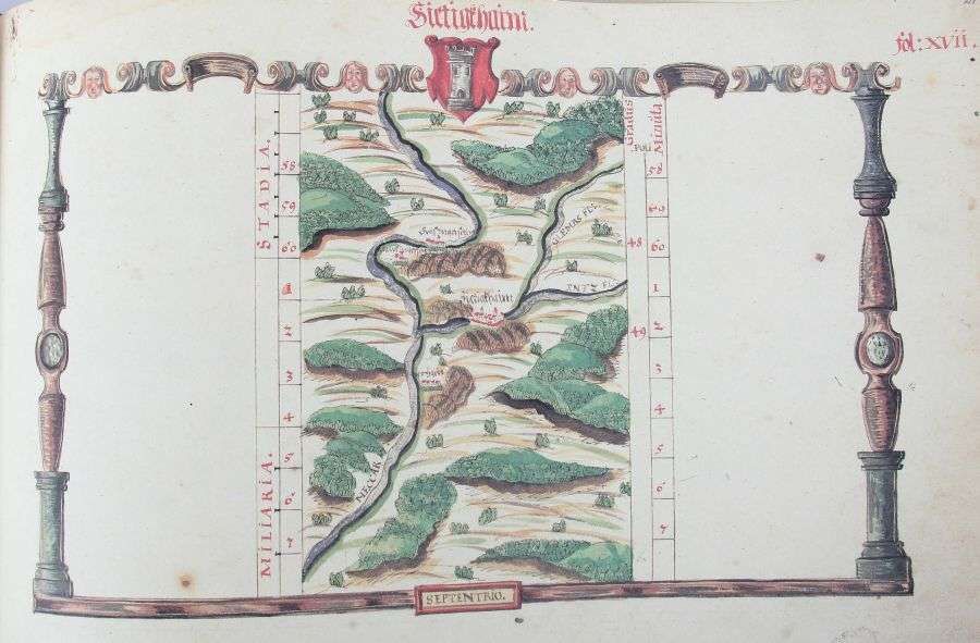 Schweickher, Heinrich Der Atlas des Herzogtums Württemberg vom Jahre 1575, Faksimileausgabe der - Image 5 of 5