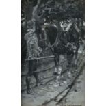 Reserve: 600 EUR        Greiffenhagen, Maurice 1862 - 1931, Maler und Illustrator deutscher Abkunft,