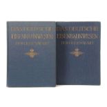 Reserve: 40 EUR        Das deutsche Eisenbahnwesen der Gegenwart 2 Bde., Berlin, Verlag von Reimar