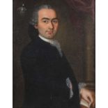 Reserve: 600 EUR        Maler des 18. Jh. "Bildnis des Johann Aegidius Staehle (1730-1784)",
