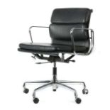 Reserve: 800 EUR        Eames, Ray & Charles "Aluchair EA 217", Entwurf: 1950er Jahre, Ausführung: