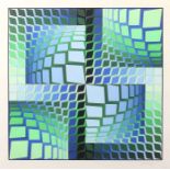 Reserve: 400 EUR        Vasarely, Victor Pécz 1906 - 1997 Paris, Maler und Grafiker. "Geometrische