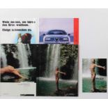 Witt, Katarina Playboy 12/98 und digitaler Farbfotoabzug "Katarina Witt unter Wasserfall", der Abzug