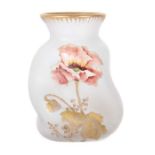 Reserve: 180 EUR        Vase Legras & Cie, Verreries de St. Denis, um 1900. Farbloses Glas,