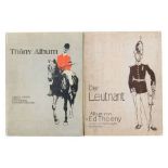 Thöny, Eduard 2 Alben: 1x Thöny-Album, München, Albert Langen, 1901; 1x Der Leutnant, Album von Ed