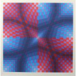 Reserve: 400 EUR        Vasarely, Victor Pécz 1906 - 1997 Paris, Maler und Grafiker. "Geometrische