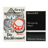 2 signierte Bücher Heinrich Böll, Wo warst du, Adam?, Suhrkamp, 1983; Günter Grass, Die
