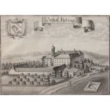 Wening, Michael Nürnberg 1645 - 1718 München, Kupferstecher. "Schloß Klebing", bei Pleiskirchen,