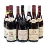 Konvolut französischer Rotwein 1982-97, 7 Flaschen best. aus: 1x Chambertin - Clos de Bèze, Ropiteau