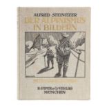 Steinitzer, Alfred Der Alpinismus in Bildern, München, Piper, 1913, mit zahlr. Abb. und Tafeln,