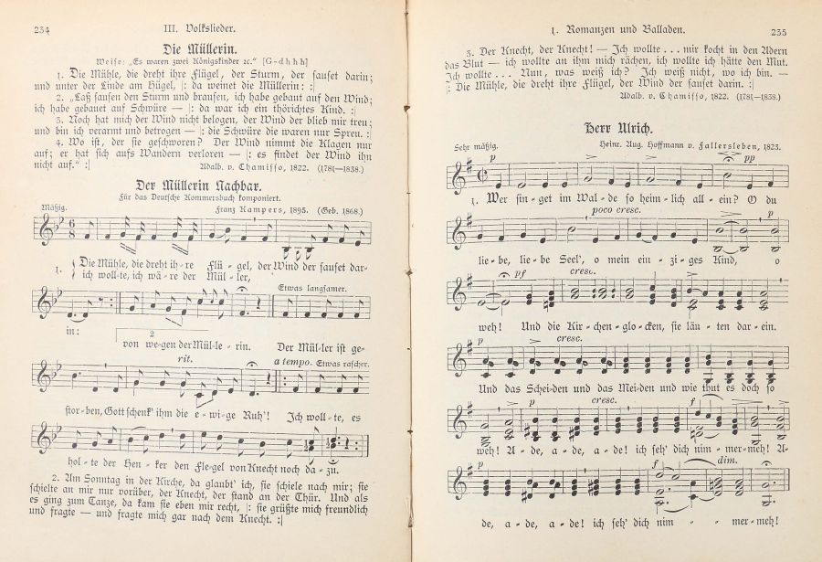 Reister, Karl Deutsches Kommersbuch, Freiburg, Herdersche Verlagsbuchhandlung, 1899, 8. Auflage, - Bild 3 aus 3