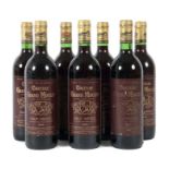 7 Flaschen Chateau Grand Moulin 1982, Cru Bourgeois, Haut Medoc, mis en bouteille au chateau, 0,75