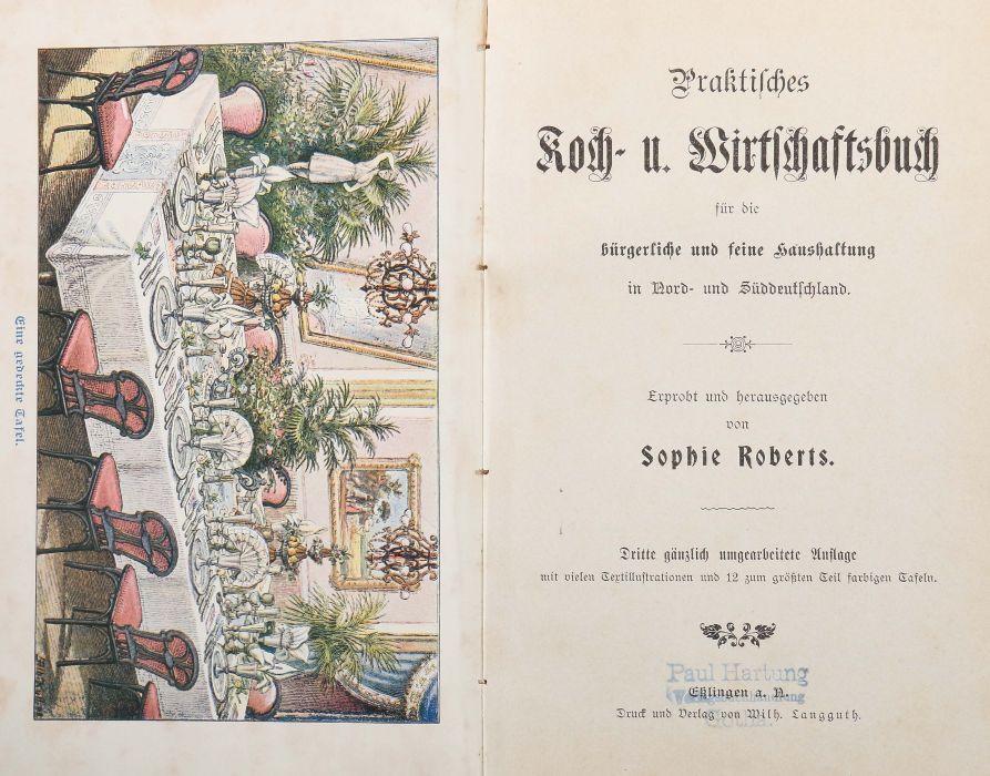 3 Bücher Hauswirtschaft Sophie Roberts, Praktisches Koch- und Wirtschaftsbuch, Esslingen, - Bild 4 aus 4