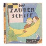 Leip, Hans Das Zauberschiff - The Magic Ship, Hamburg, Hammerich & Lesser, 1947, farb. illustr.