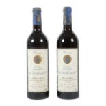 2 Flaschen Barons Edmond Benjamin de Rothschild 1982, Haut Medoc, mis en Bouteille au Domaine, C.