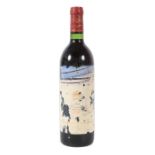 Château Mouton Rothschild 1980, Baron Philippe, appellation pauillac contrôllée, 0,75l, Füllstand: