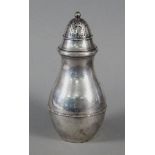 A HUGE ART DECO SUGAR CASTERS Sweden, 1924 Silver, conical shaped with hammered decoration,