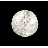 LOSER DIAMANT IM BRILLANTSCHLIFFca. 0,60ct, W/pAufrufpreis: 50 EUR

A SINGLE BRILLIANT CUT