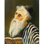 TCHENKO, ZAGAJüdischer Maler um 1920 Rabbiner. Öl/Karton, signiert. 27x21,5cmAufrufpreis: 150 EUR