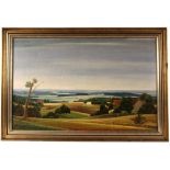 STÜTZER, ALWINBerlin 1889 - 1974 Neuburg/Donau Landschaft. Öl/Lwd., signiert. 64x100cm, Ra.