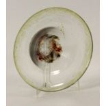 WMF IKORA GLASSCHALEFarbloses Glas mit farbigen Einschmelzungen. H.25cmAufrufpreis: 30 EUR

A WMF