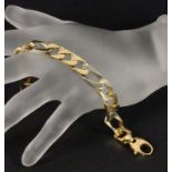 PANZERARMBAND 750/000 Gelbgold. L.20cm, ca. 56,06gAufrufpreis: 1200 EUR

A CURB BRACELET18ct