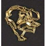 GOLDKETTE 333/000 Gelbgold. L.43cm, ca. 11,05gAufrufpreis: 90 EUR

A GOLD CHAIN333/000 yellow