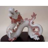A 20th century Lladro porcelain model of a Chinese dragon, number 81 SF1, part of the Zodiac