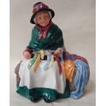 A Royal Doulton figure modelled as Silks and Ribbons, number HN2017, copyright 1948, 15.5cm high