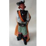 A Royal Doulton figure modelled as Cavalier, number HN2716, copyright 1975, 26cm high