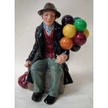 A Royal Doulton figure modelled as The Balloon Man, number HN1954, 18.5cm high