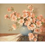 A. D. GREER (American/ Texas 1904-1998) A PAINTING, "Flower Still Life," oil on canvas, signed L/