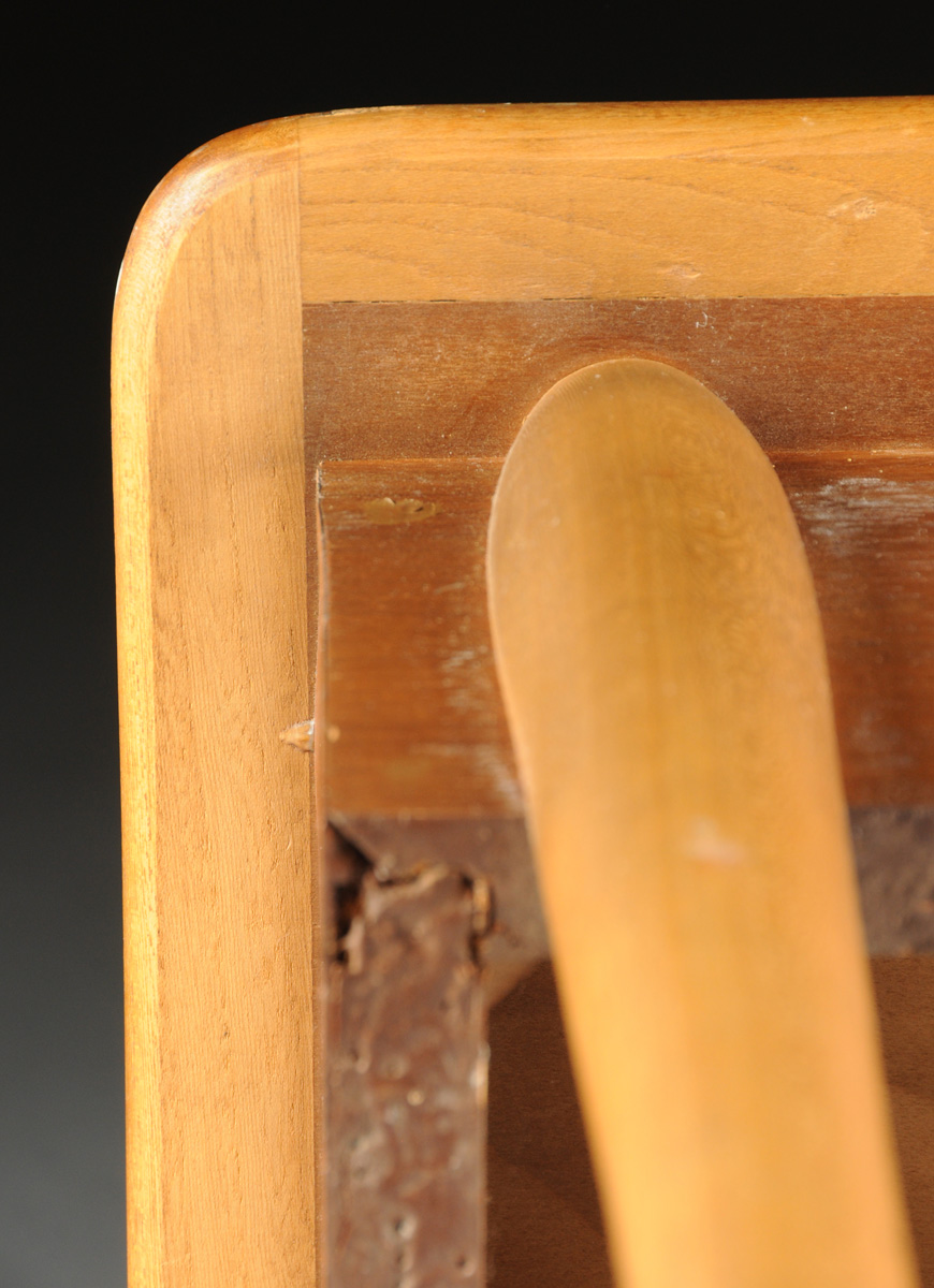 ANDRE BUS (American 20th Century) A WALNUT AND OAK END TABLE, "ACCLAIM" MODEL 900-92, FOR LANE, ALTA - Image 7 of 10