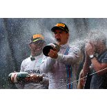 Valterri Bottas Signed Formula One Poster