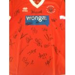 Blackpool FC 2015/2016 Signed Shirt