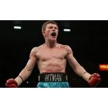 Ricky Hatton Personally Donates Signed Boxing Gloves