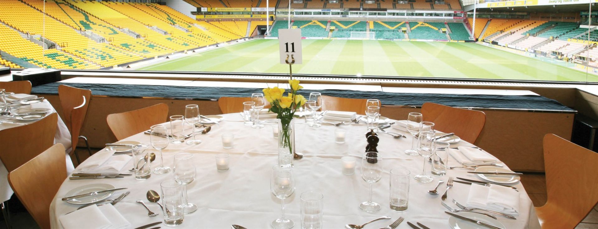 VIP Guests Norwich City Match Day Experience