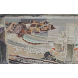 AXEL OLSON 1899-1986 Oljemålning på duk. "Impromptu." Signerad. 22 x 33 cm.