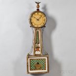 Mahogany Gilt Front Patent Timepiece or "Banjo" Clock, Concord, Massachusetts, c. 1815, mahogany