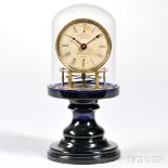 Terryville Manufacturing Company Torsion Candlestick Timepiece, Terryville, Connecticut, c. 1855,