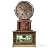 Joseph Ives "Brooklyn" Accelerating Lever or "Wagon Spring" Shelf Clock, Brooklyn, New York, c.