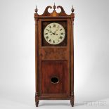 John Albert Mahogany Shelf Clock, Tyrone Township, Perry County, Pennsylvania, c. 1830-35, the