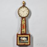 Aaron Willard Jr. Patent Timepiece or "Banjo" Clock, No. 2080, Boston, Massachusetts, c. 1820, Roman