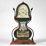 Forestville Mfg. Company Acorn Shelf Clock, Bristol, Connecticut, c. 1850, the "acorn"-form case