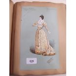 R L Bocke - 31 watercolours - Taming of the Shrew costume designs 1891