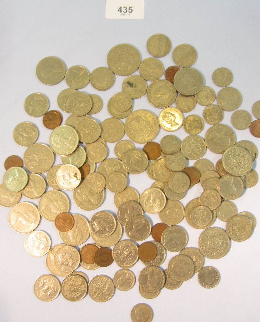 A tray of pre-decimal sixpences, shillings, two shillings, halfcrown 1947-1967 plus decimal 1/2