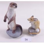 A Renaissance otter and similar harvest mouse