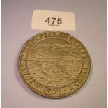 Severn Bridge Railway Company: Company seal or token - date 1872 for Severn railway bridge approx