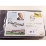 RAF Museum Covers - Historical airmen set of 40 and specials (10) together with 4 Aviation Covers