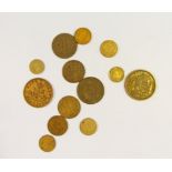 A group of USA, Canada and Argentina coins including USA flying eagle cent 1958 large letters,